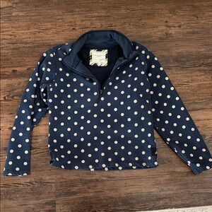 Joules Navy Polka Dot Pullover